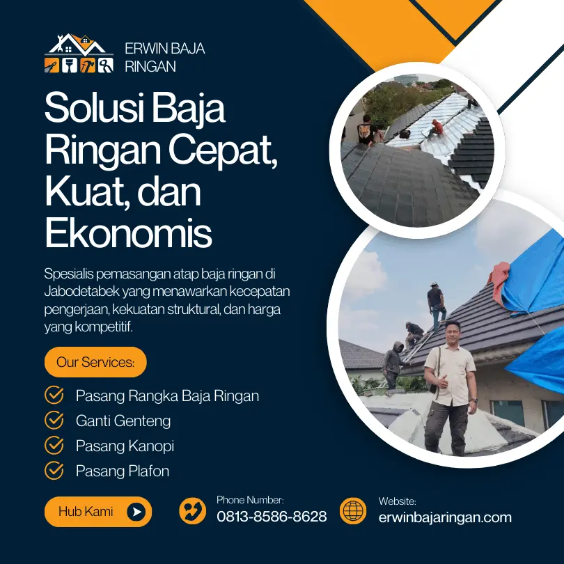 tentang erwin baja ringan